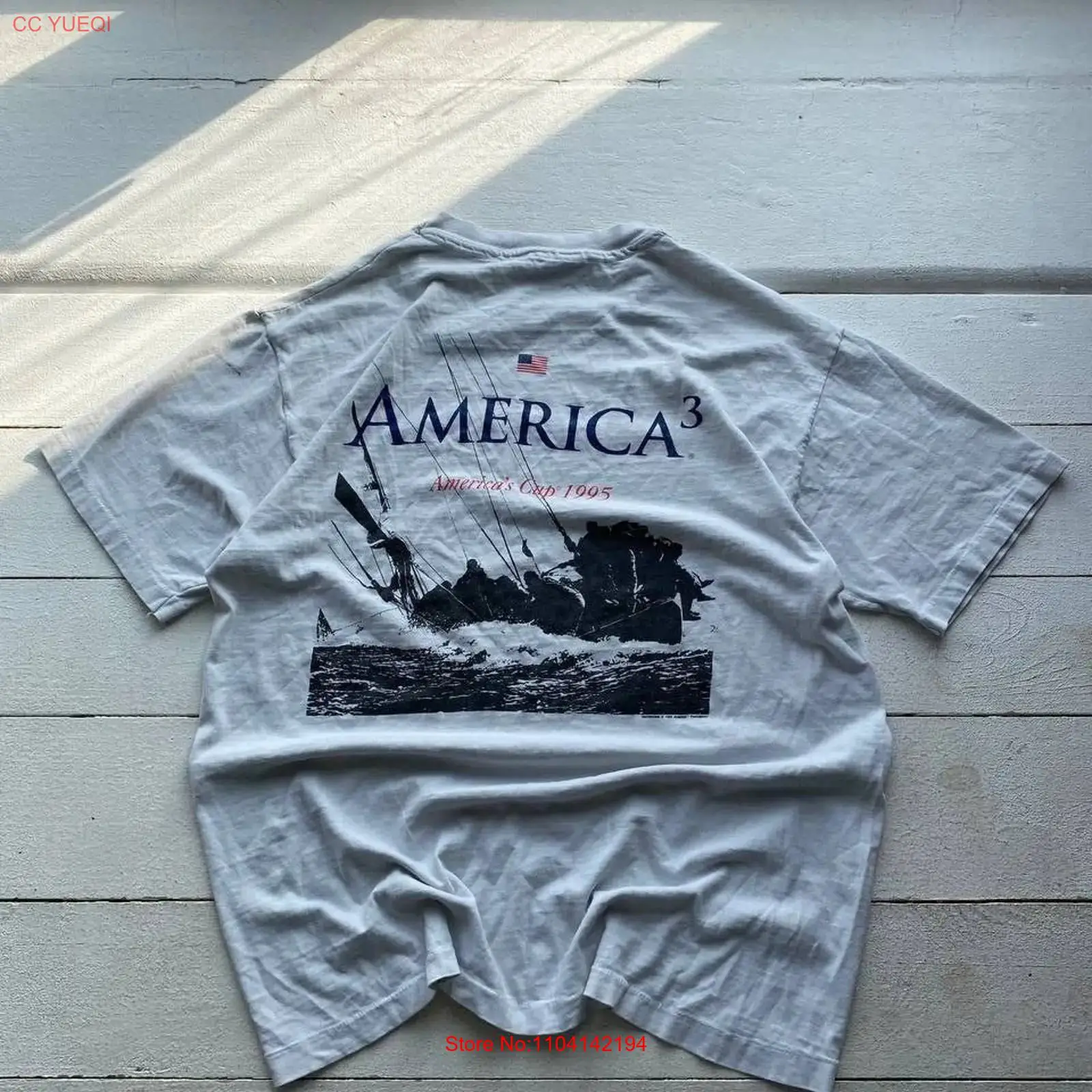 1995 VTG America's Cup A3 T Sh - đánh giá và giá Vintage Fashion Archive