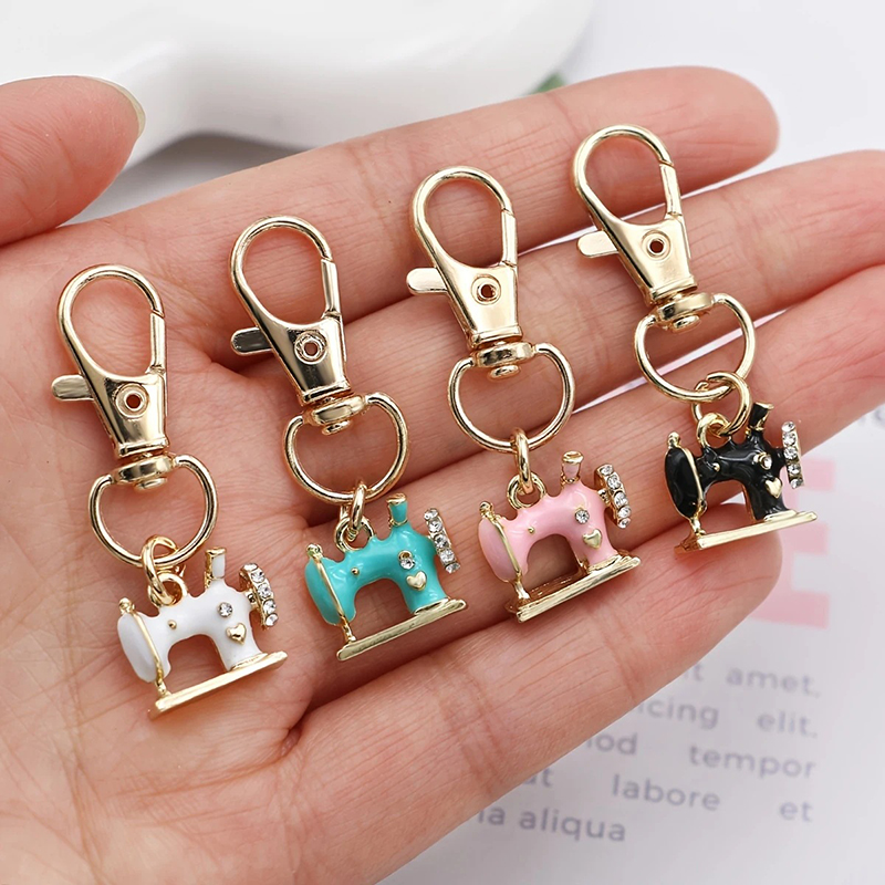 4pcs Mini Sewing Machine Keych - đánh giá và giá Vintage Fashion Meaning