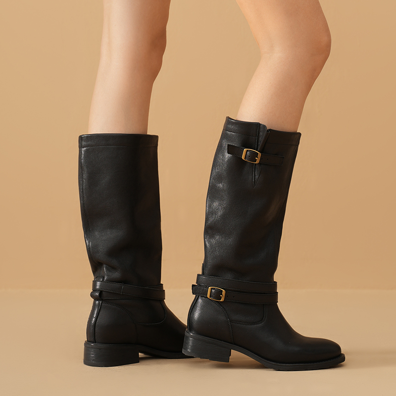 BEAUTODAY Long Boots Women She - đánh giá và giá Vintage Fashion Heels