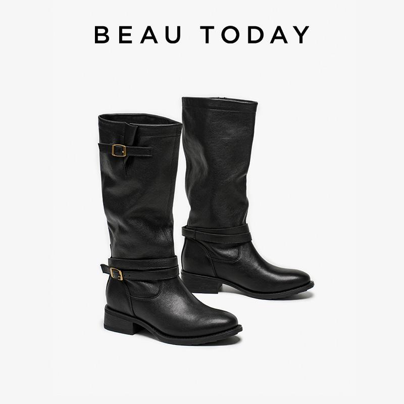 BEAUTODAY Long Boots Women She - đánh giá và giá Vintage Fashion Heels