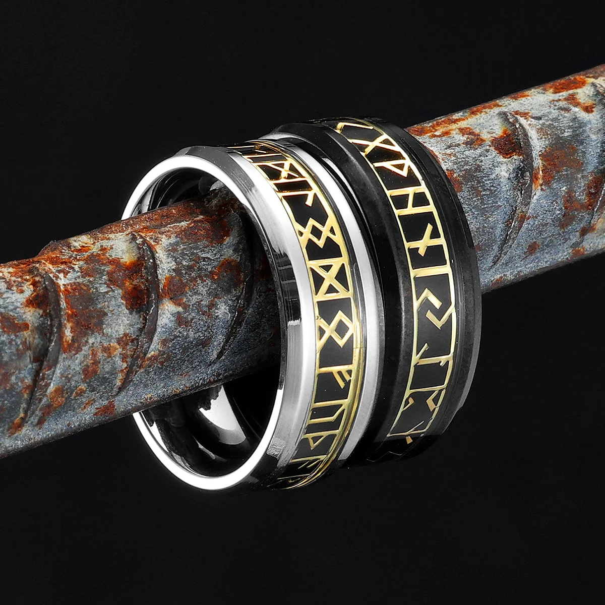 Viking Elder Futhark Rune Band - đánh giá và giá Vintage Fashion Newtown