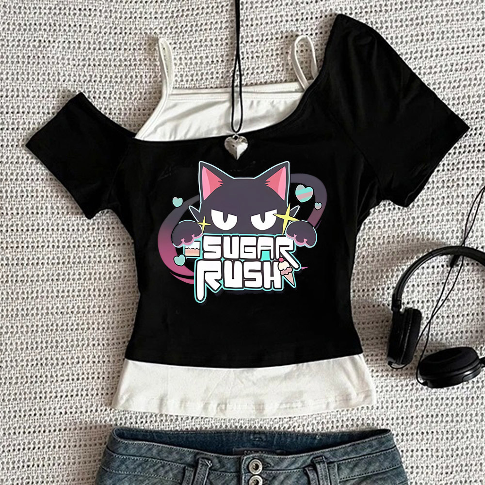Blue Archive crop top girl gra - đánh giá và giá Vintage Fashion Archive