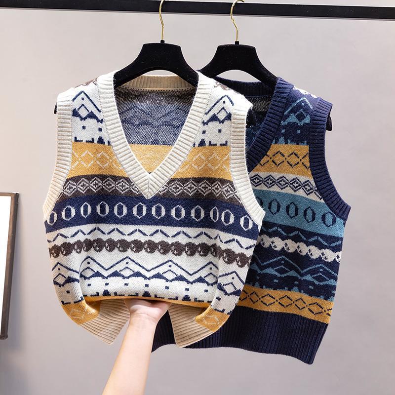 Fashion Knitted Vest Women's A - đánh giá và giá Vintage Fashion Newtown