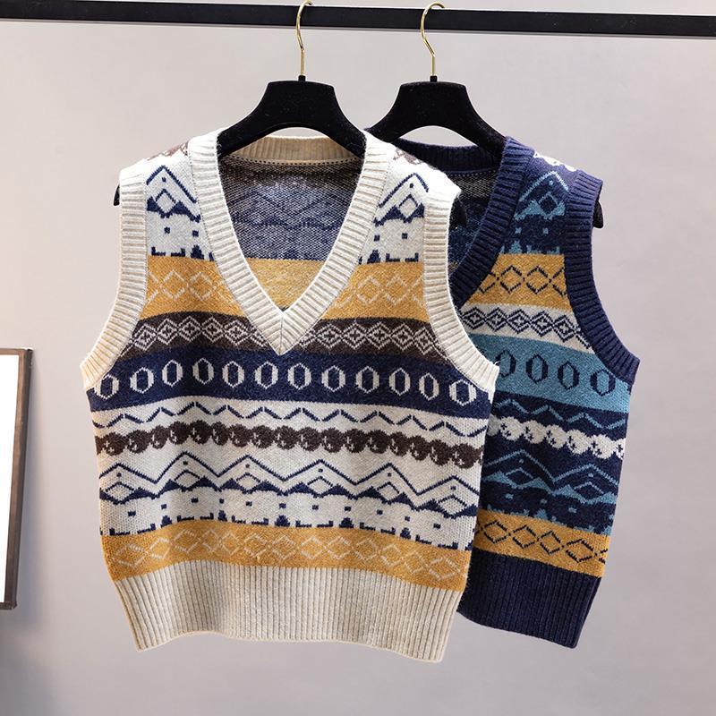Fashion Knitted Vest Women's A - đánh giá và giá Vintage Fashion Newtown