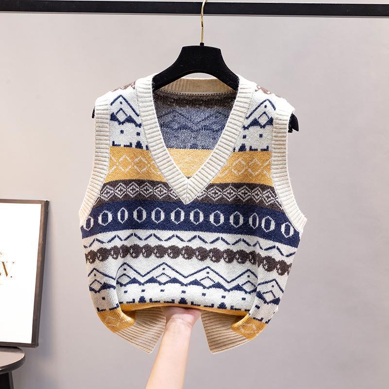 Fashion Knitted Vest Women's A - đánh giá và giá Vintage Fashion Newtown