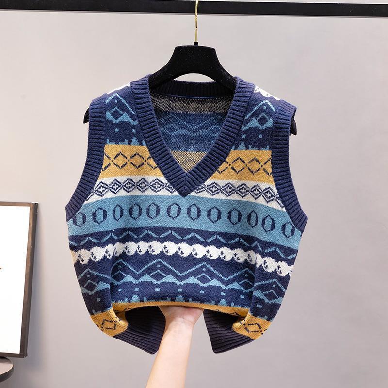 Fashion Knitted Vest Women's A - đánh giá và giá Vintage Fashion Newtown
