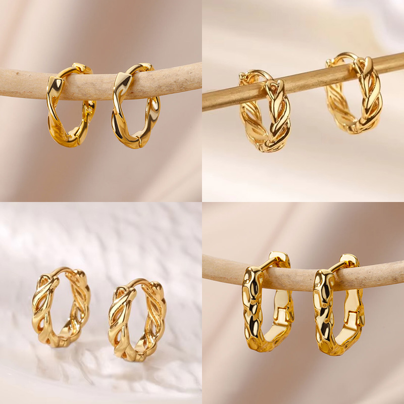 Vintage Hollow Twist Chain Hoo - đánh giá và giá Vintage Fashion Trends 2025