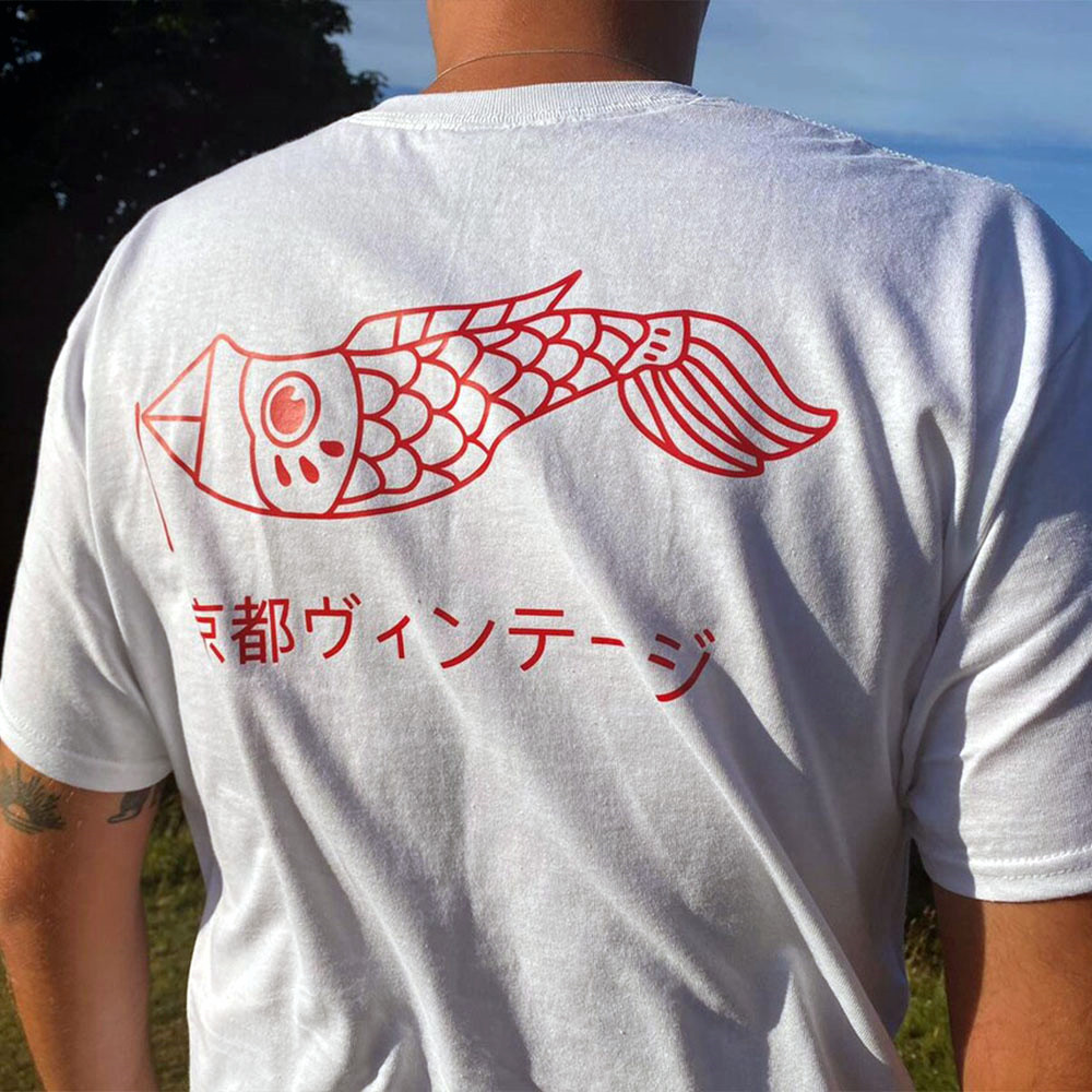 Kyoto Vintage Style White Prin - đánh giá và giá Vintage Fashion Kyoto