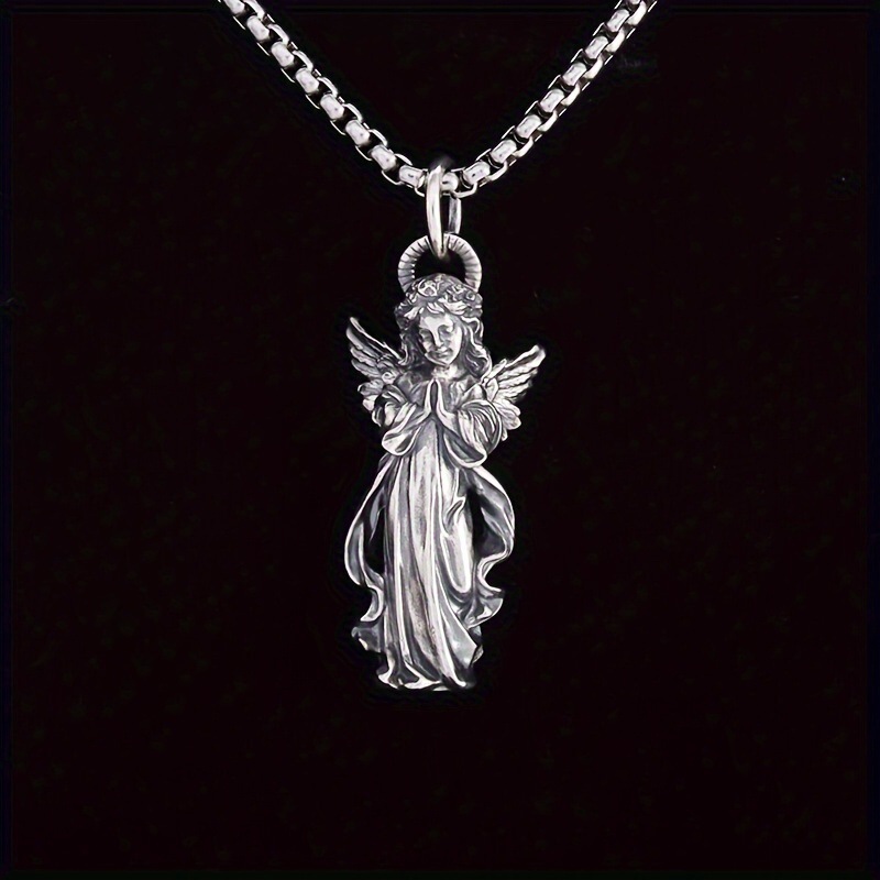 Guardian Angel Amulet Necklace - đánh giá và giá Vintage Fashion Meaning