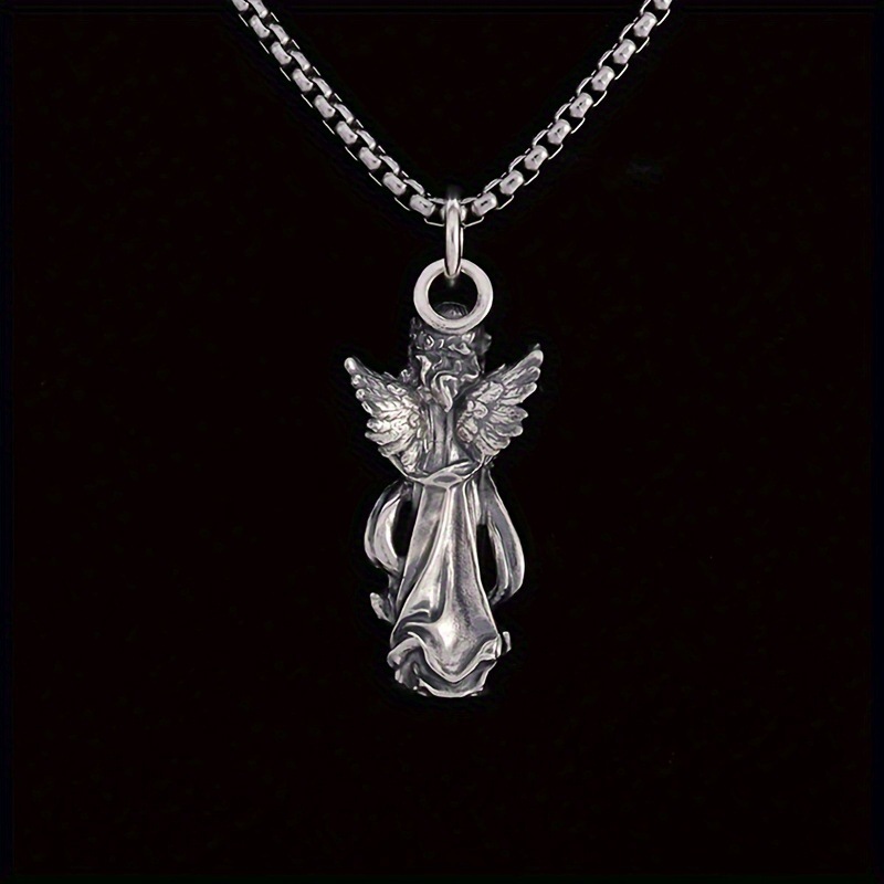 Guardian Angel Amulet Necklace - đánh giá và giá Vintage Fashion Meaning