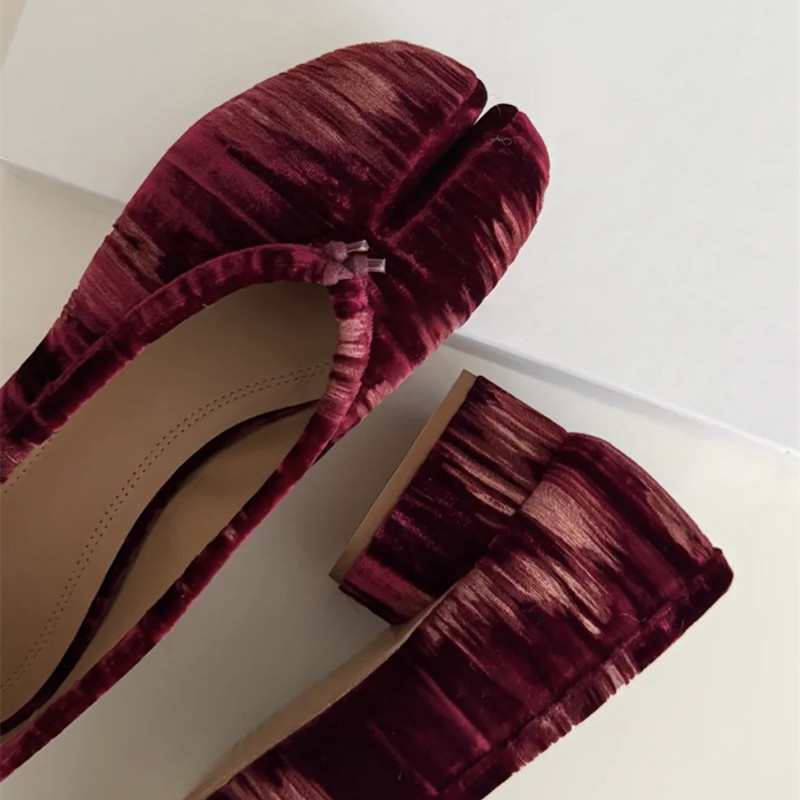 Fashion Pleated Designer Flann - đánh giá và giá Vintage Fashion Heels