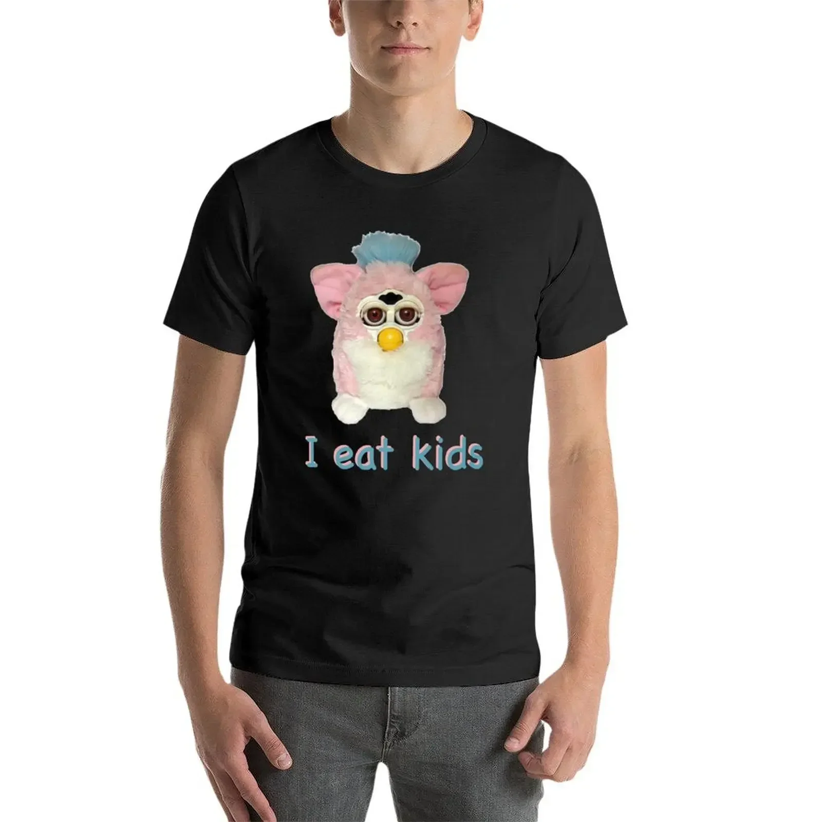 Furby I eat kids T-Shirt graph - đánh giá và giá Vintage Fashion Archive