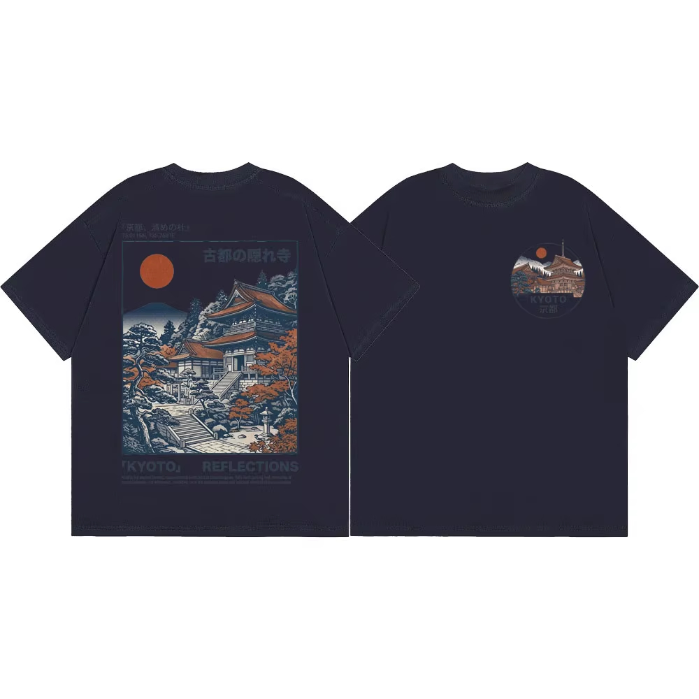 Kyoto Temple Graphic Vintage L - đánh giá và giá Vintage Fashion Kyoto