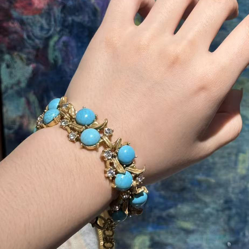 Vintage Natural Stone Turquois - đánh giá và giá Vintage Fashion Trends 2025