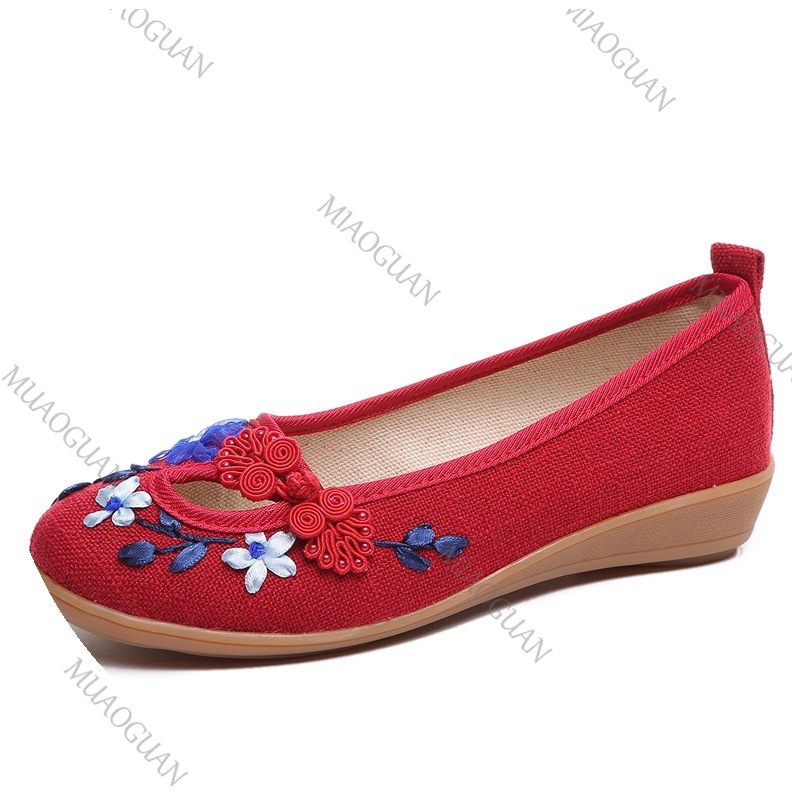 Embroidered Women Comfort Wedg - đánh giá và giá Vintage Fashion Heels