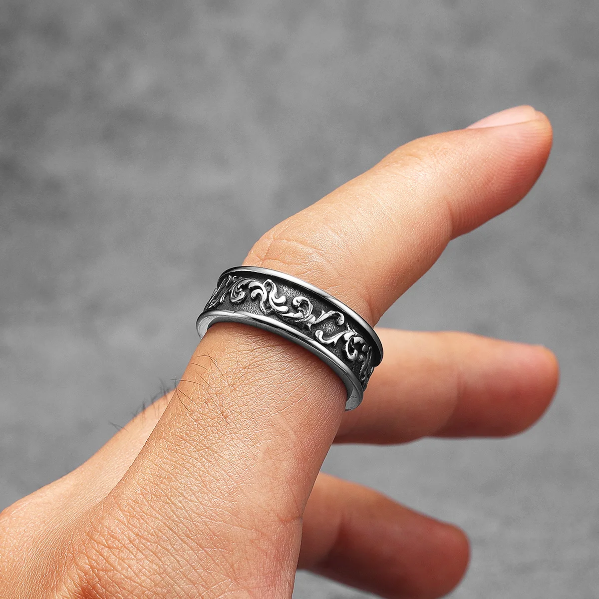 Retro Razor Blade Men Rings St - đánh giá và giá Vintage Fashion Newtown