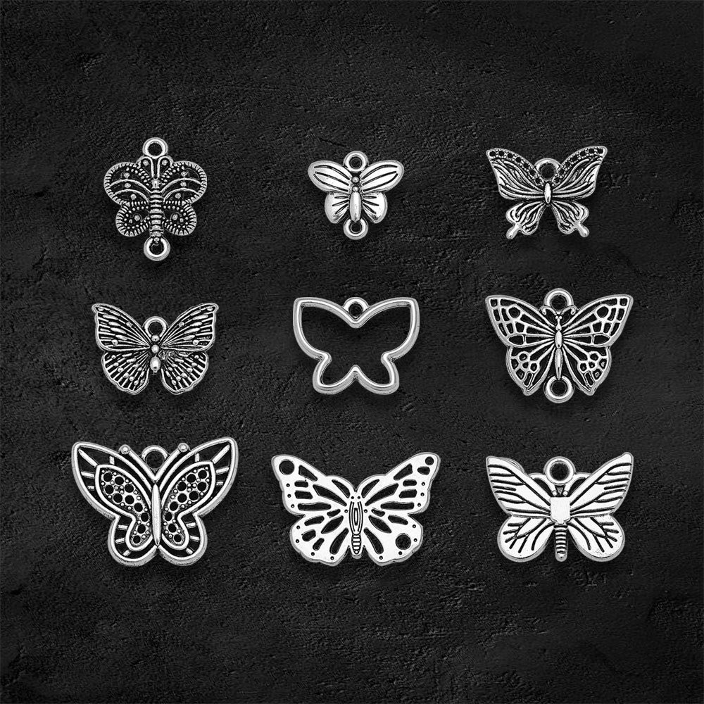Cổ Mạ Bạc Hình Con Bướm Dễ Thư - đánh giá và giá Vintage Fashion Resale